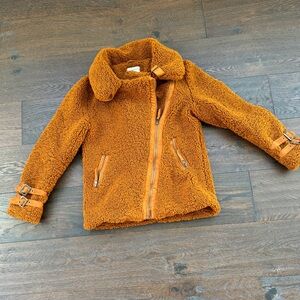 Sherpa Anthropologie Coat